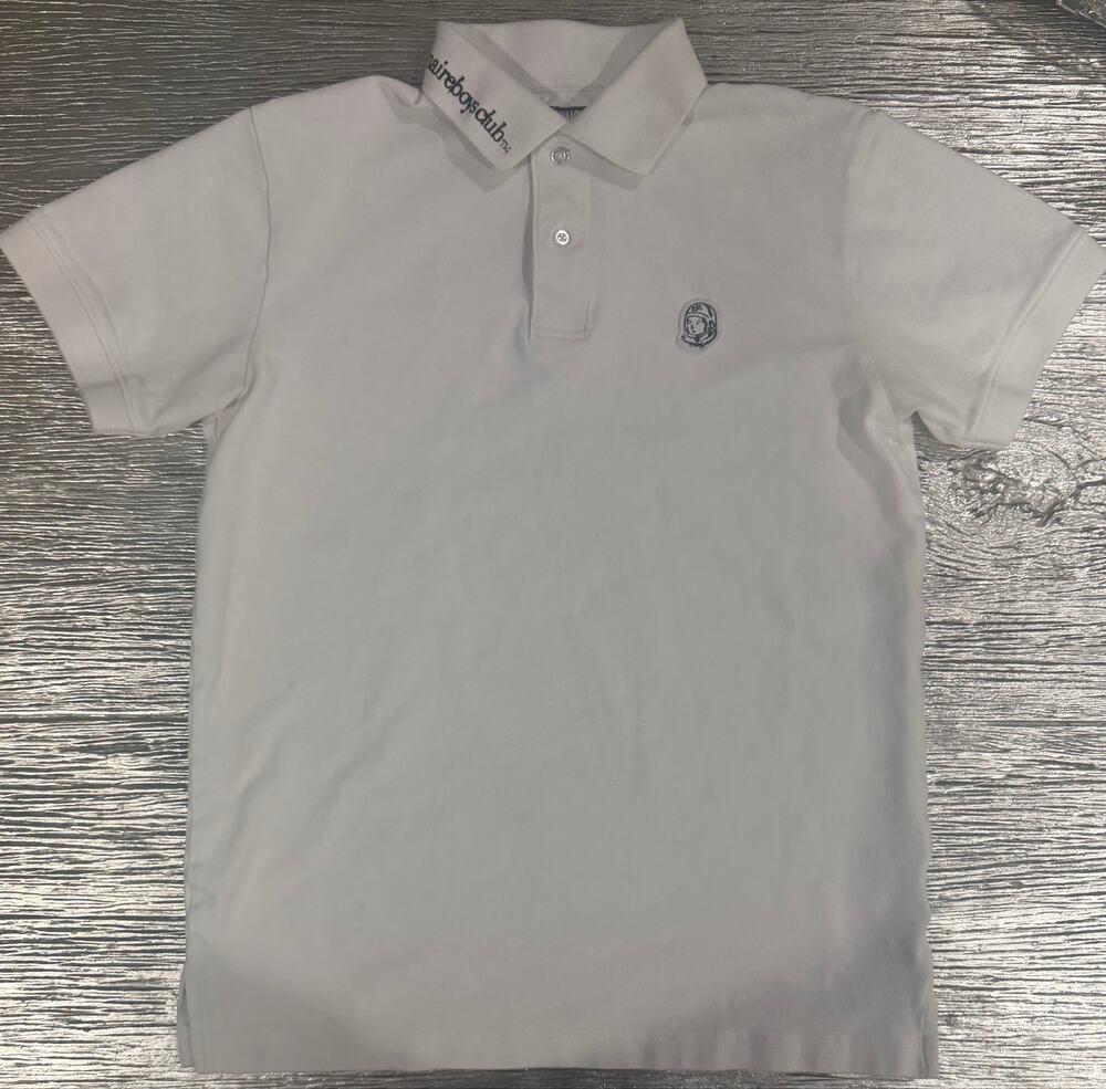 Billionaire Boys Club White Cotton Polo men’s size S